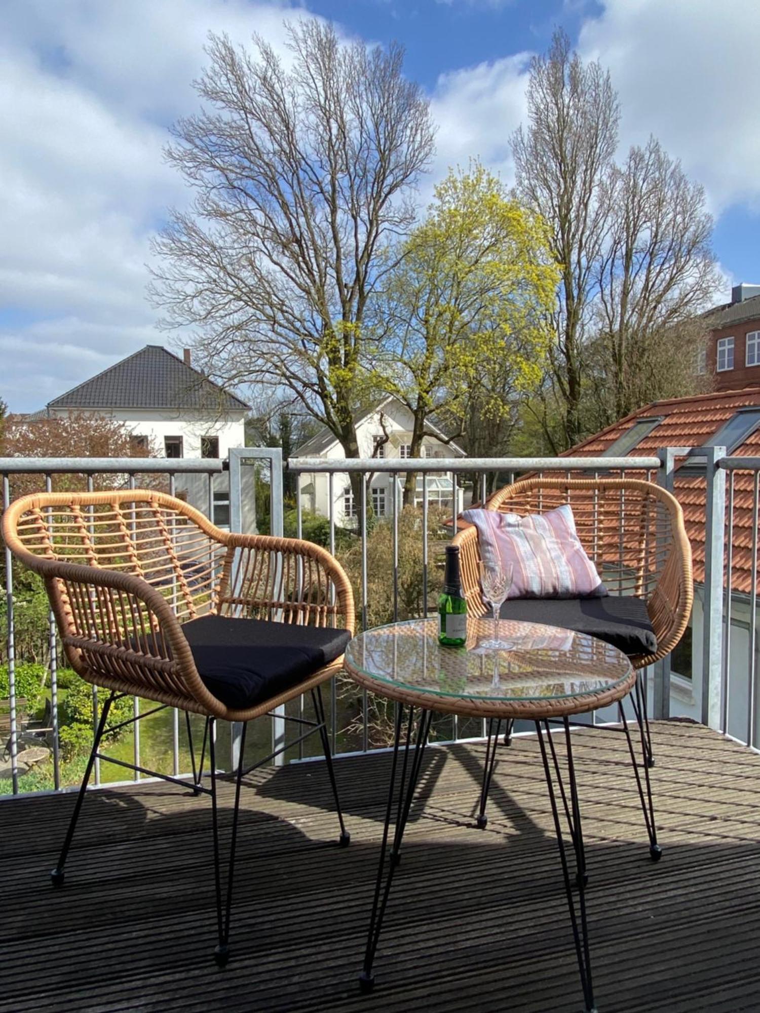 Ruhige Wohnung In Zentral Gelegener Gruenderzeitvilla Oldenburg Buitenkant foto